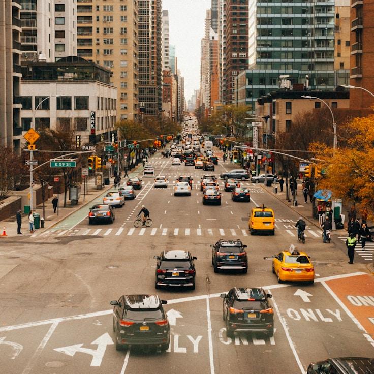 City skyline in Amsterdam, Netherlands